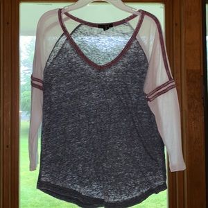 3/4 Sleeve Cotton Shirt